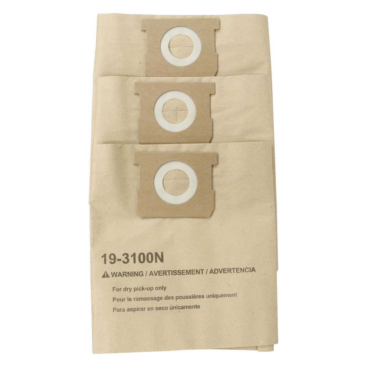 Vacuum Filter Bag Disposable Suit Sp040 (Pk Of 3)