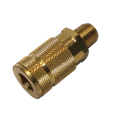 Air Tool Fitting - Coupler Male Thread 1/4" Ryco Style Carded