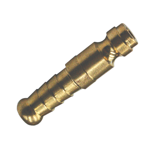 Air Tool Fitting - Plug Male 3/8" Hose Barb Ryco Style 2Pc Carded