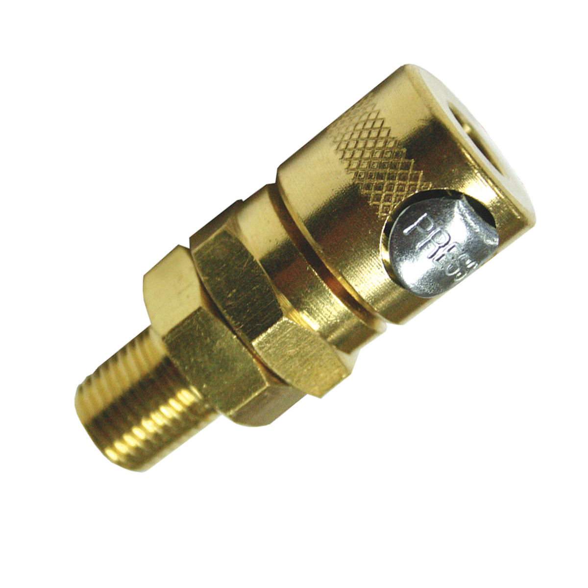 Air Tool Fitting - Coupler 1/4" Male Thread Jamec Style Carded