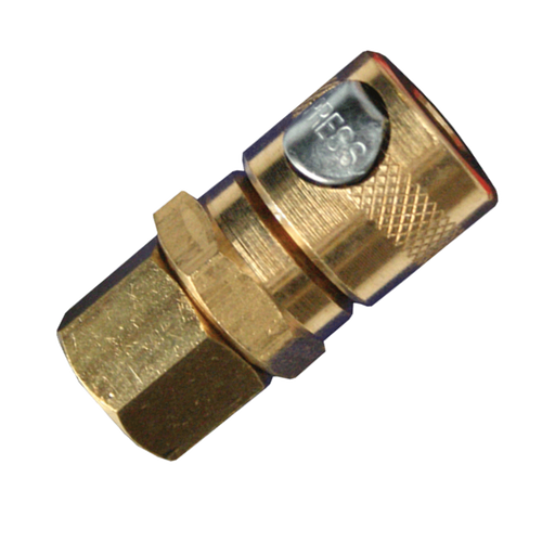 Air Tool Fitting - Coupler 1/4" Female Thread Jamec Style Carded
