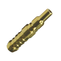 Air Tool Fitting - Plug Male 3/8"Hose Barb Jamec Style 2Pc Carded