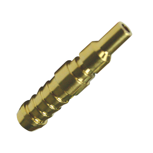 Air Tool Fitting - Plug Male 3/8"Hose Barb Jamec Style 2Pc Carded