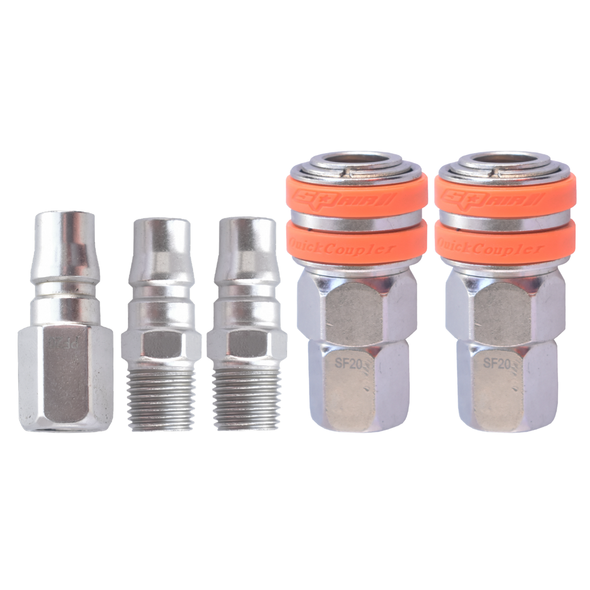 Air Tool Fitting - (Nitto Style) 5Pc Kit