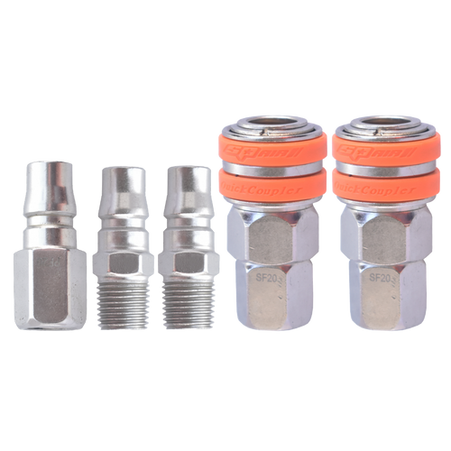 Air Tool Fitting - (Nitto Style) 5Pc Kit