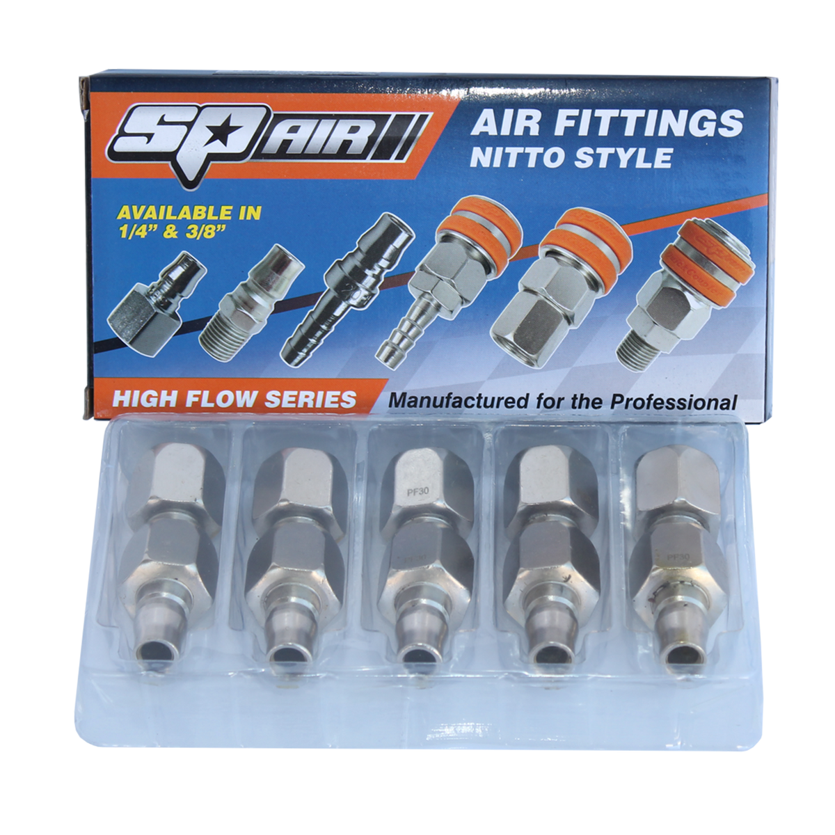 Air Tool Fitting - Plug Female 3/8" Nitto Style Box Of 10