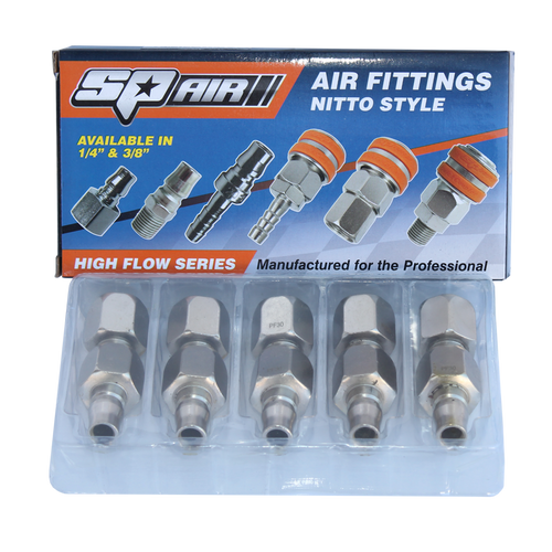Air Tool Fitting - Plug Female 3/8" Nitto Style Box Of 10