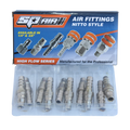 Air Tool Fitting - Barb Hose 3/8" Nitto Style Box Of 10