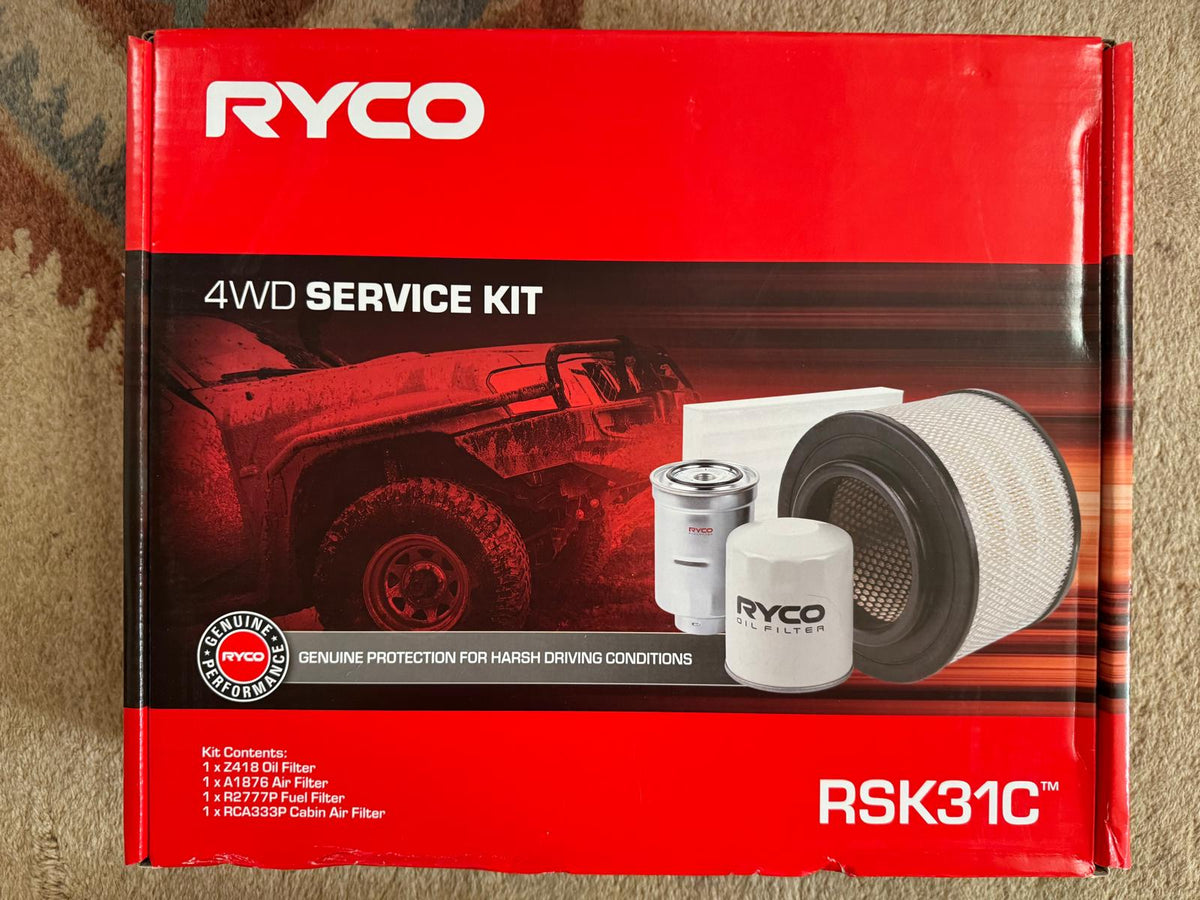 Ryco RSK31C Toyota Hilux & Fortuner 2.4L/2.8L Diesel Service Kit with Cabin Filter