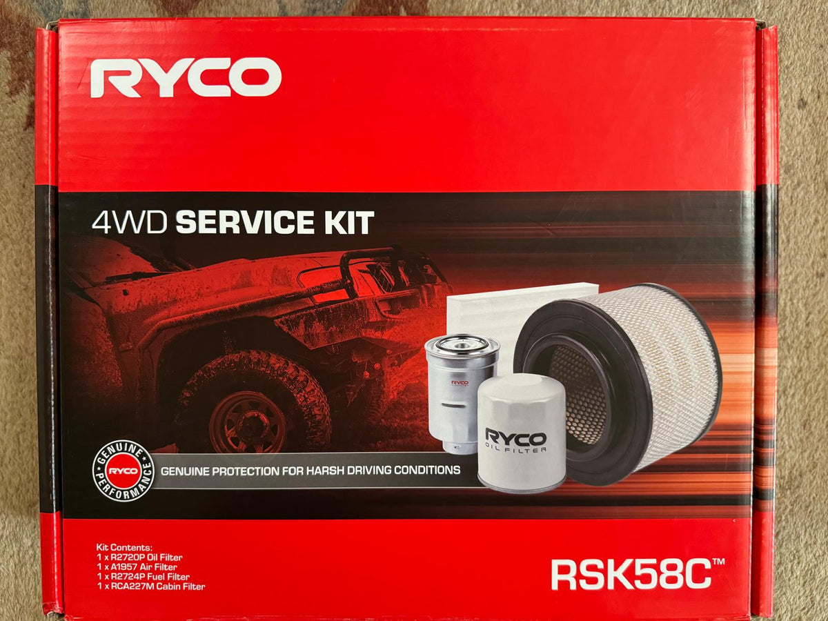 Ryco RSK58C Ford Ranger PX & Everest 2.2L/3.2L Diesel Service Kit with Cabin Filter