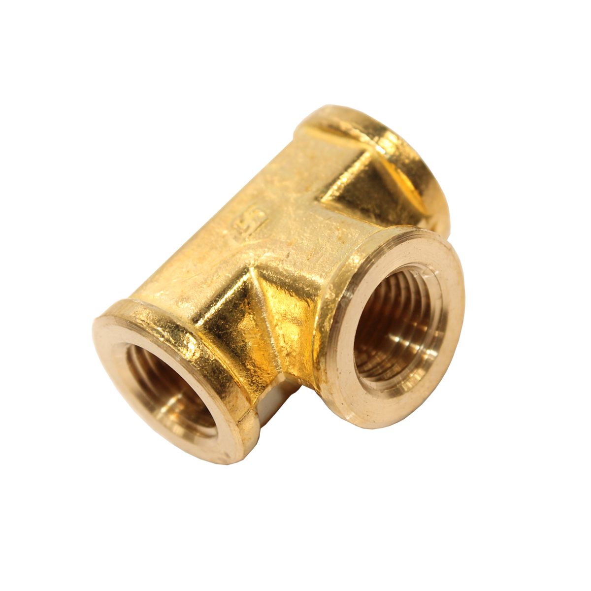 Accessories Compressor - Female Brass Tee 1/4"
