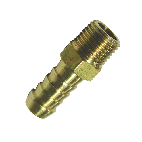 Accessories Compressor - Barb Hose Brass 1/4"M X 3/8"