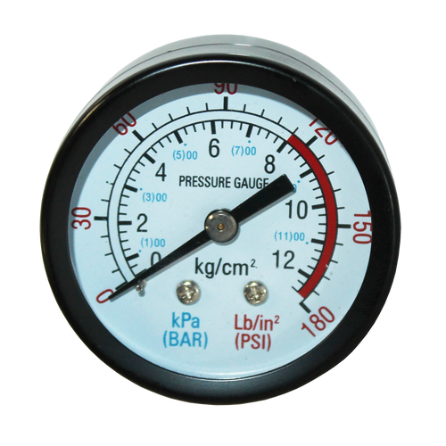 Accessories Compressor - Guage Rear Mount 50Mm