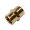 Accessories Compressor - Socket Hex Brass 1/4"F X 1/4"F