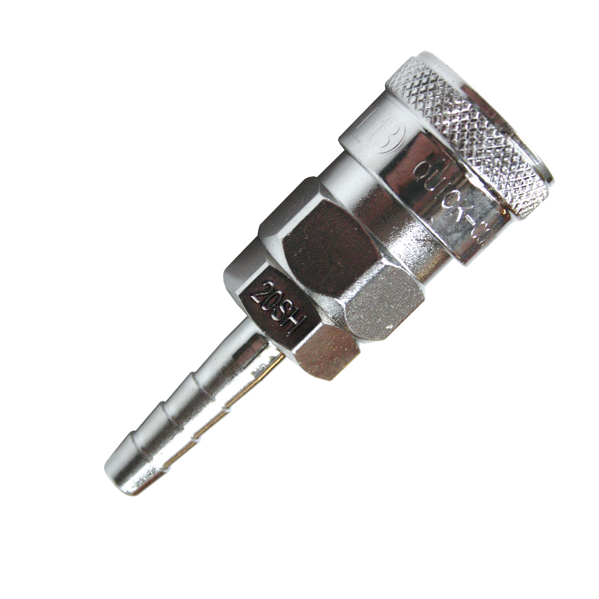 Air Tool Fitting - Coupler 1/4" Hose Barb Nitto Style