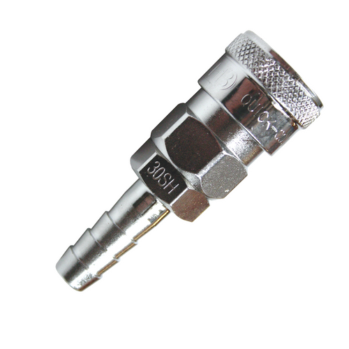 Air Tool Fitting - Coupler 3/8" Hose Barb Nitto Style
