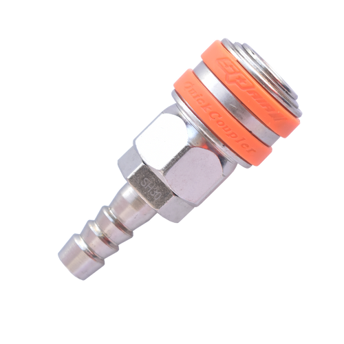 Air Tool Fitting - Coupler 1/2" Hose Barb Nitto Style