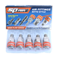 Air Tool Fitting - Coupler Male Thread 1/4" Nitto Style (Box Of 5)