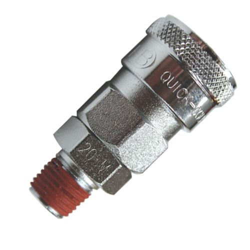 Air Tool Fitting - Coupler 1/4"M Thread Nitto Style