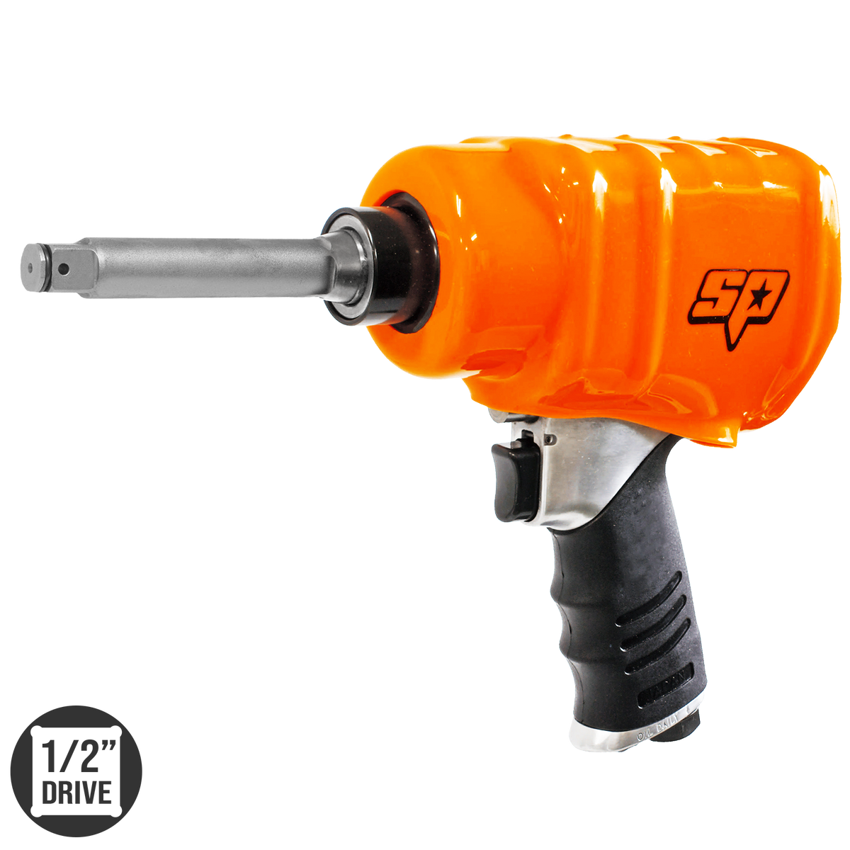 Air Tool - Impact Wrench 1/2"Dr Long Anvil