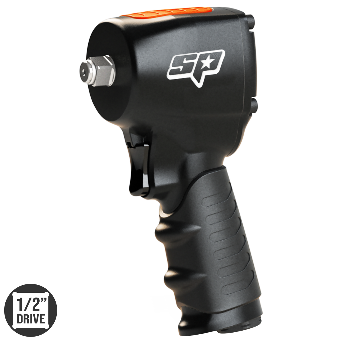 Air Tool - Impact Wrench 1/2"Dr Stubby