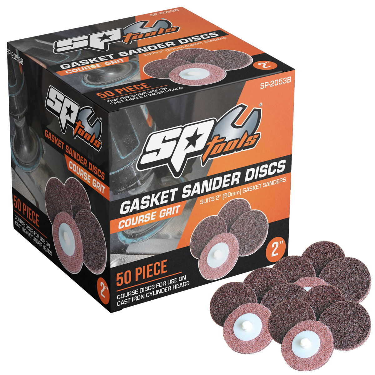 Accessories Air Tools - Discs Bulk Pack Course 50 Pcs