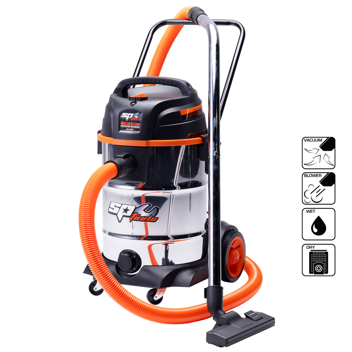 Vacuum 40L Stainless Steel