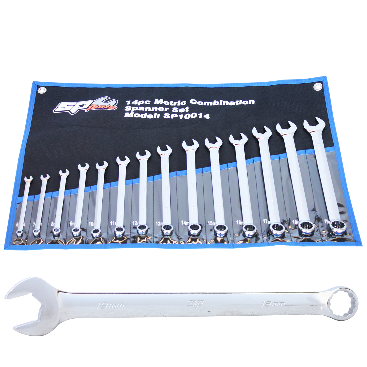 Spanner Set - Roe Quad Drive Metric 14Pc