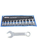 Spanner Set - Roe Quad DRive Stubby Metric 11Pc - SP10027