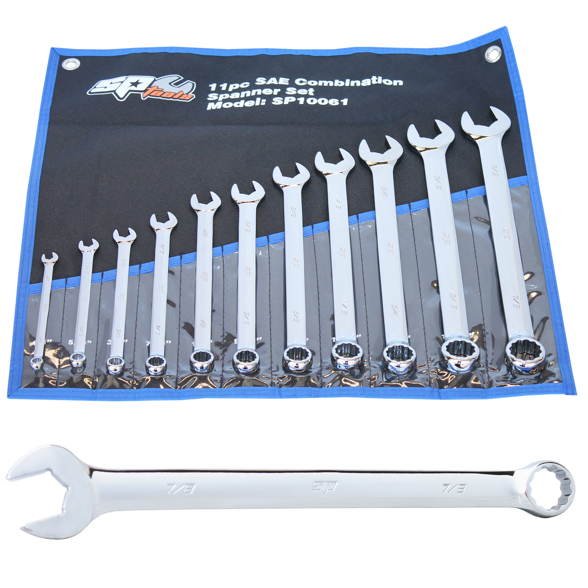 Spanner Set - Roe Quad Drive Sae 11Pc