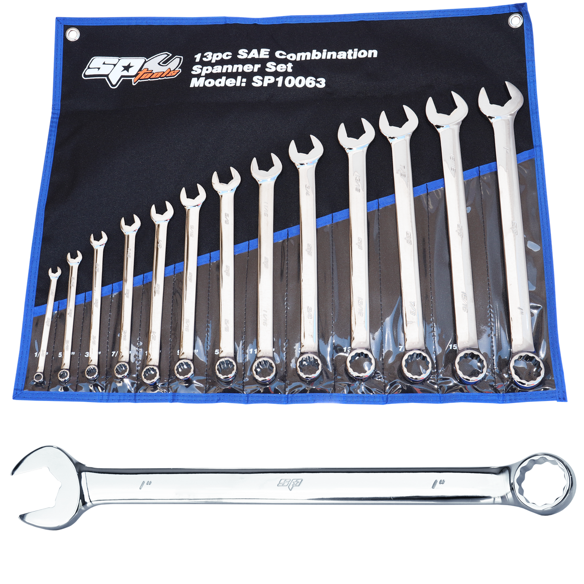 Spanner Set - Roe Quad Drive Sae 13Pc