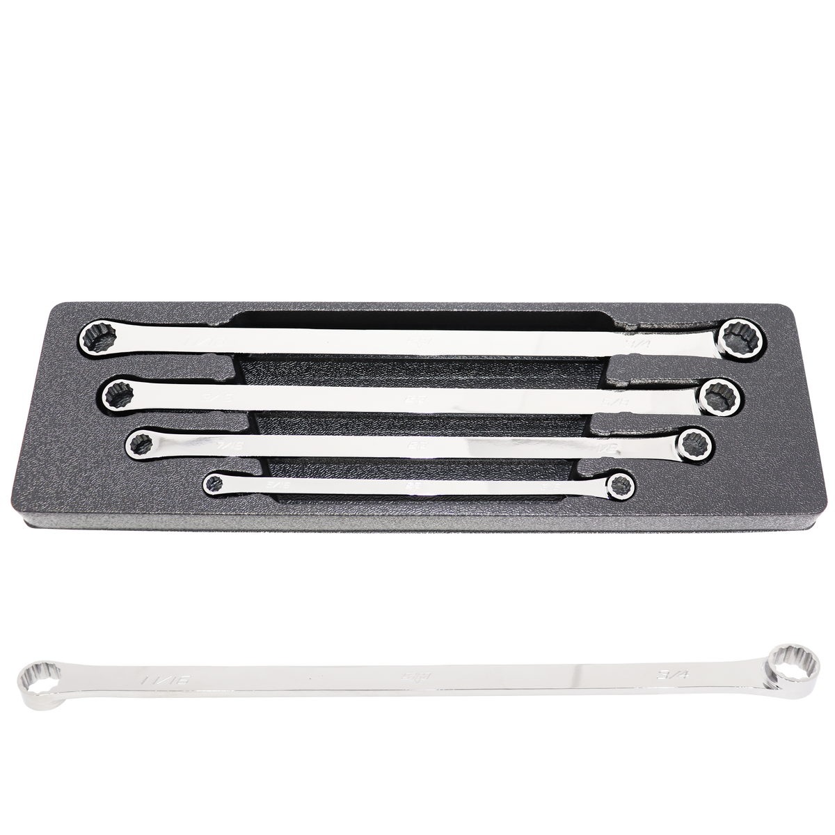Spanner Set - Double Ring 4Pc Sae