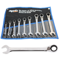 Spanner Set - Roe Geardrive/Quad Drive Reversible Metric 9Pc