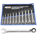 Spanner Set - Roe Geardrive/Quad Drive Reversible Metric 11Pc