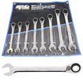 Spanner Set - Roe Geardrive/Quad Drive Reversible Jumbo Metric 8Pc