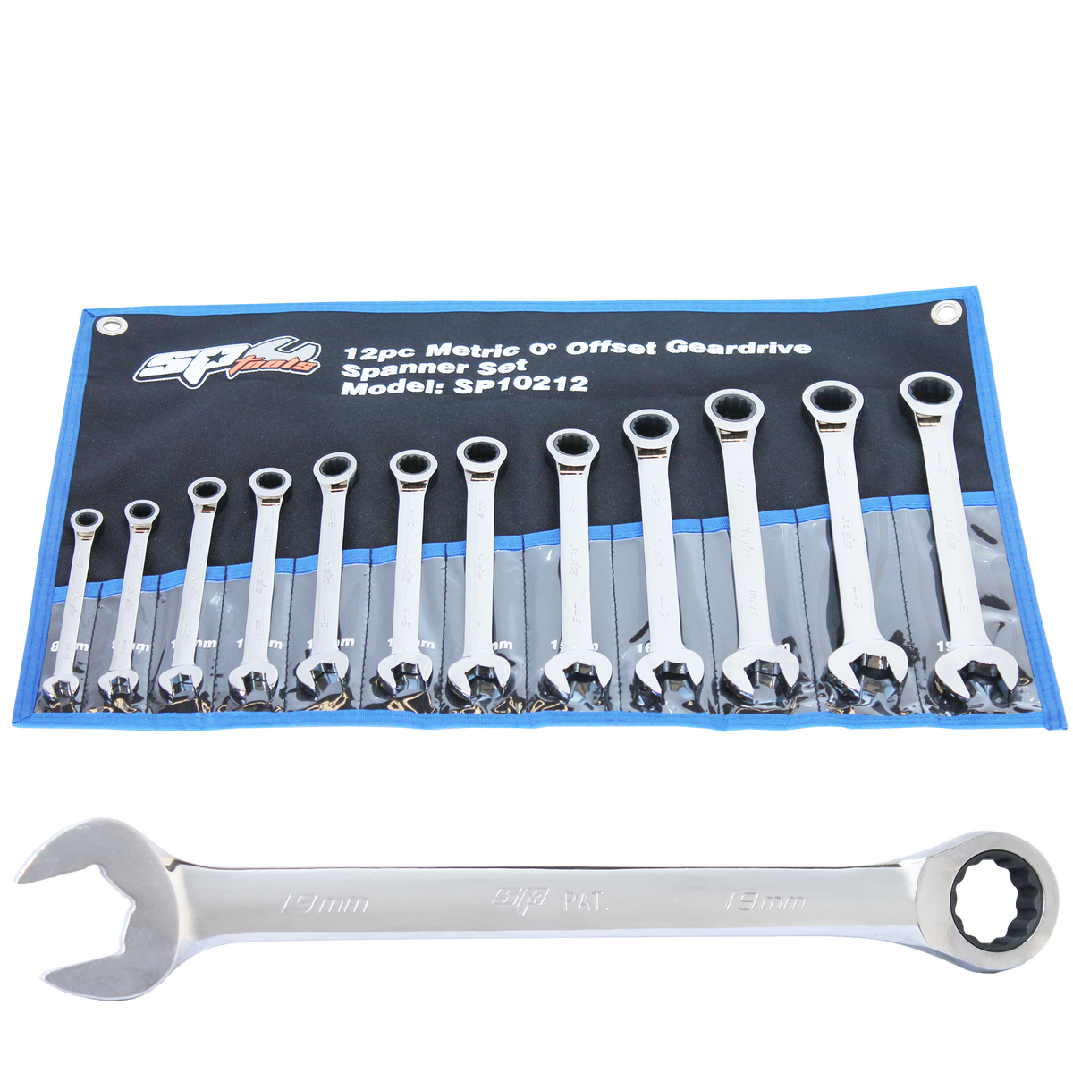 Spanner Set - Roe Geardrive/Quad Drive Metric 12Pc