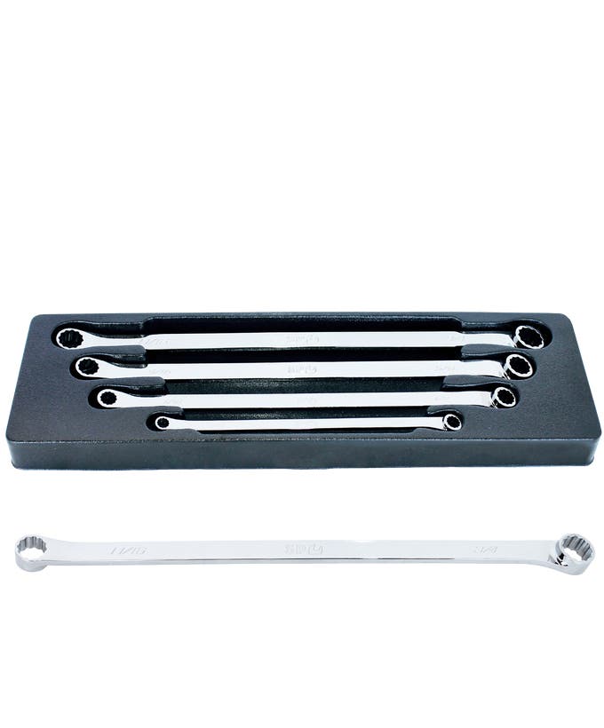 Spanner Set - Double Ring Long 4Pc SAE - SP10284