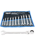 Spanner Set - Roe Geardrive/Quad DRive Flex Head Metric 11Pc - SP10311