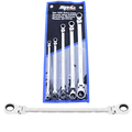 Spanner Set - Ex Long Flex Double Ring 72T Geardrive 5Pc Sae