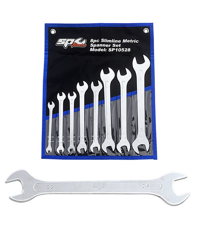 Spanner Set - Slimline 8Pc Metric - SP10528