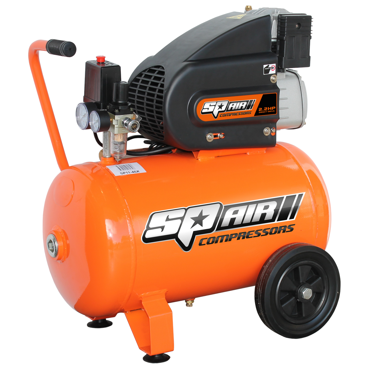Compressor - 2.2Hp Direct Drive 36Lt Tank