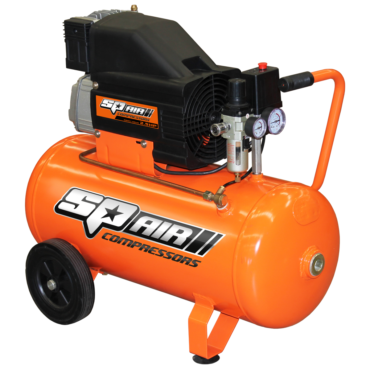 Compressor - 2.5Hp Direct Drive 50Lt Tank