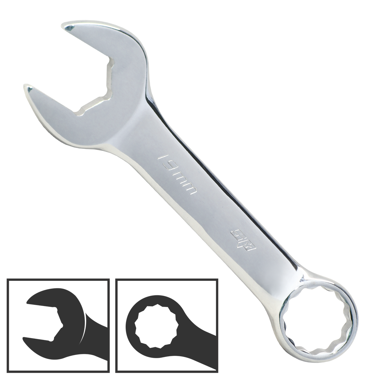 Spanner Roe Stubby Metric 8Mm