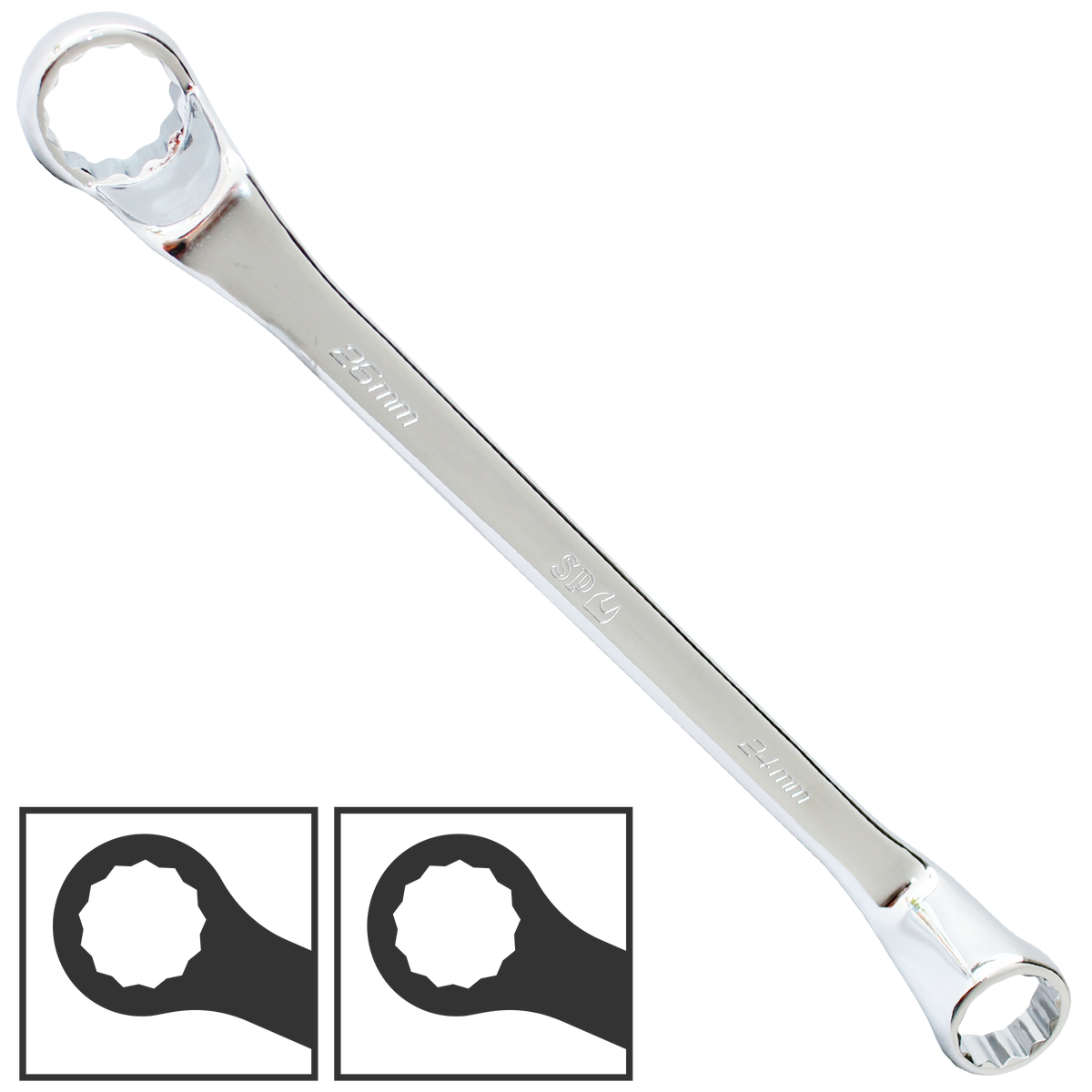 Spanner Double Ring Metric 16Mm X 17Mm