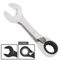 Spanner Roe Stubby Reversible Geardrive Sae 3/8"