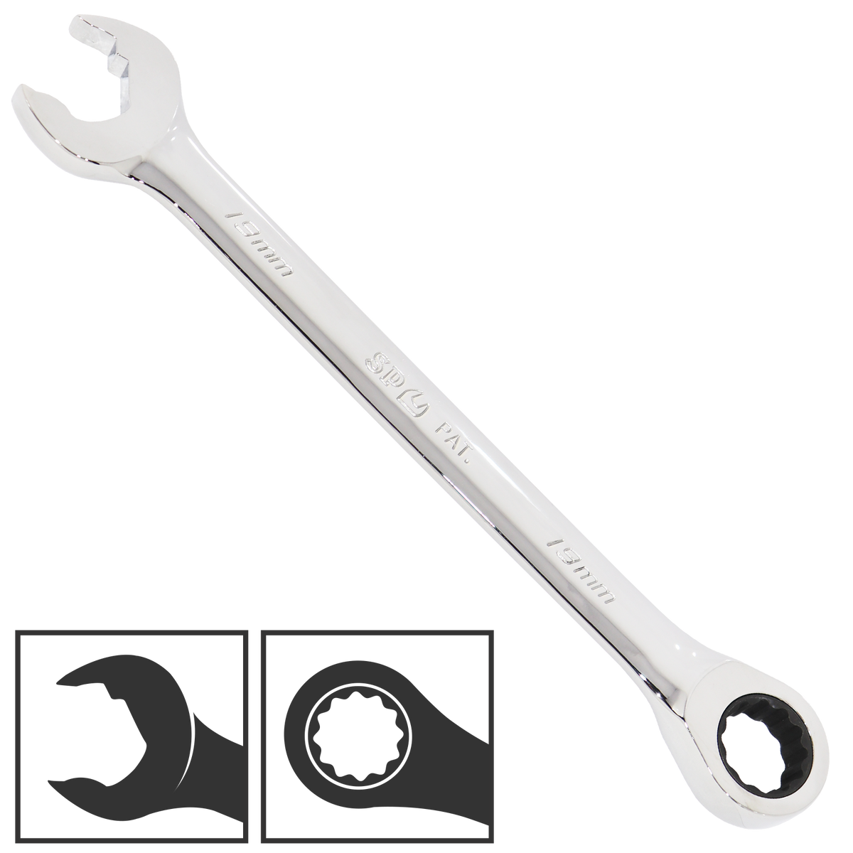 Spanner Roe Speeddrive Geardrive Metric 19Mm