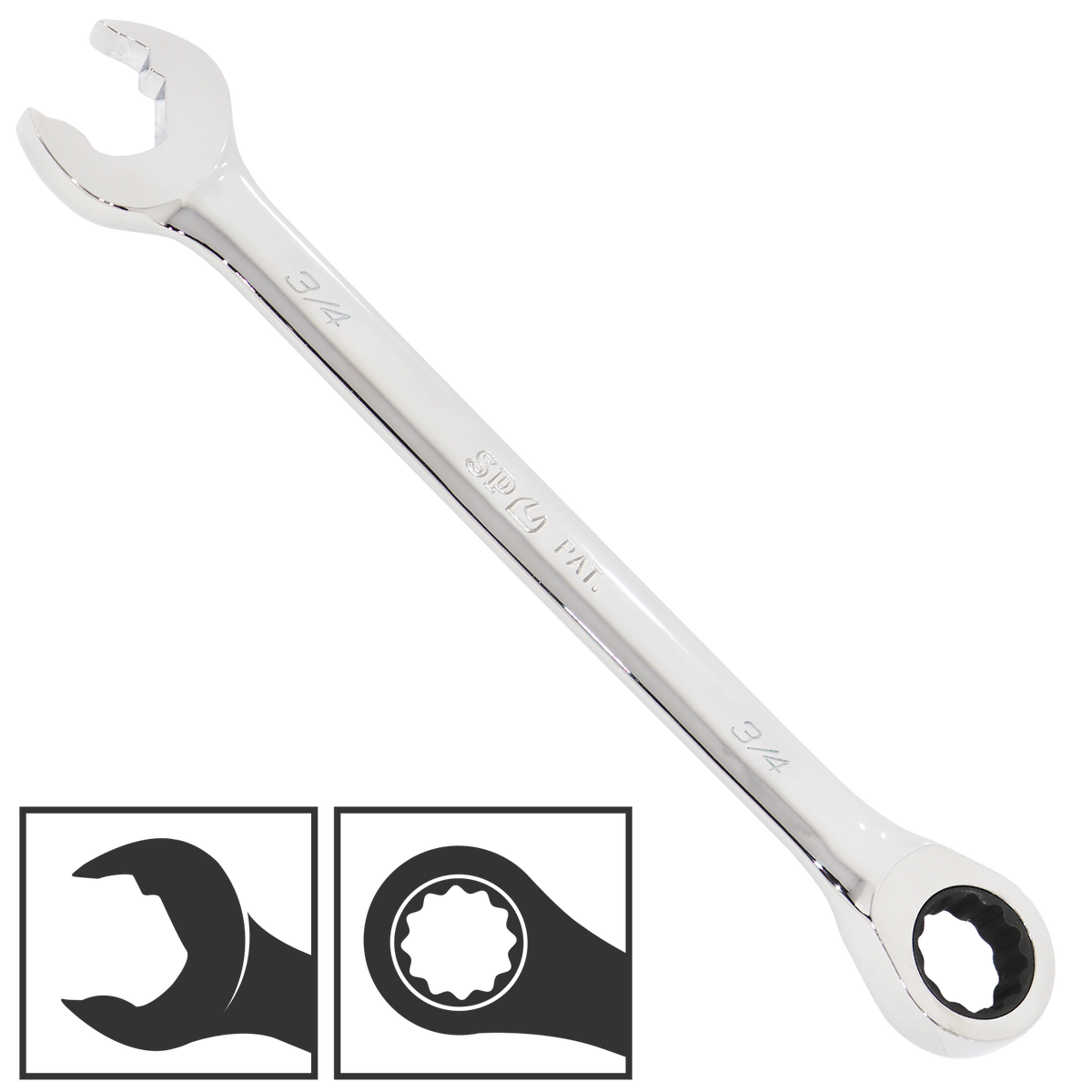 Spanner Roe Speeddrive Geardrive Sae 3/4"