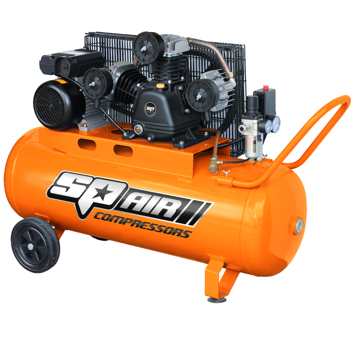 Compressor - 3Hp Belt Drive 100Lt Tank