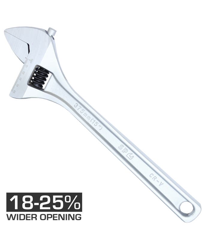 Wrench Adjustable Premium Chrome 200MM - SP18062