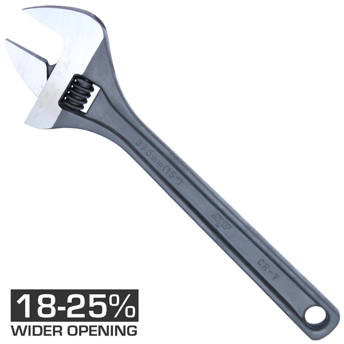 Wrench Adjustable Premium Black 600Mm